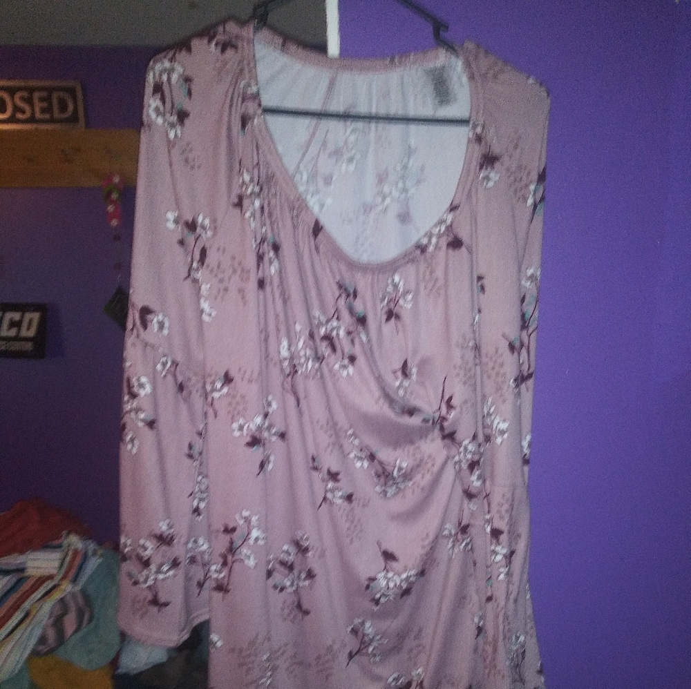 Woman's 3/4 fleece shirt